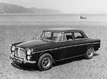 1967 rover 3,5 saloon bw