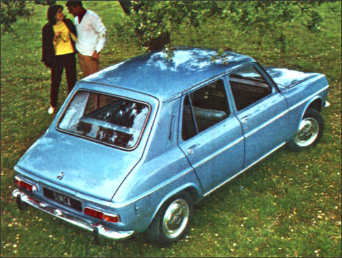 1967 Simca 1100tyl