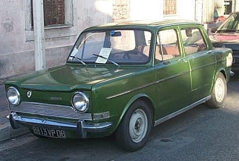 1969 Simca 1000, 1968–1976