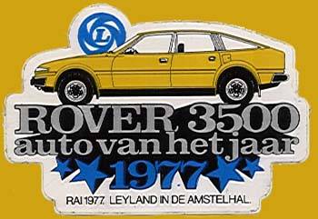 1977 rover 3500 sticker