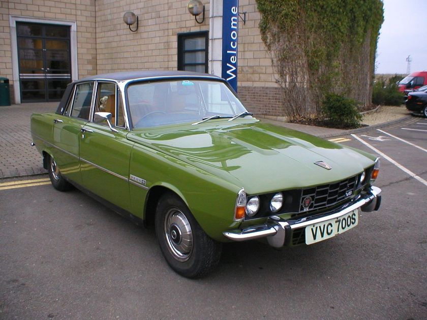 1977 Rover P6 VVC 700S, the last Rover P6 off the production line, with a build date of 19th March 1977