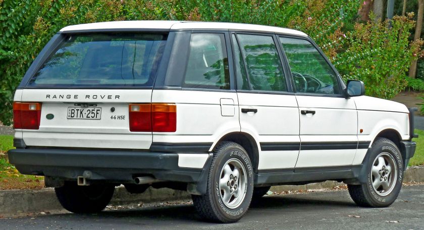 1995-98 Range Rover 4.6 HSE rear