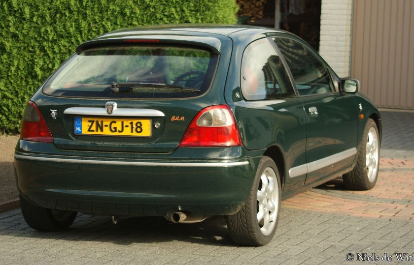 1999 Rover 200 BRM (rear)