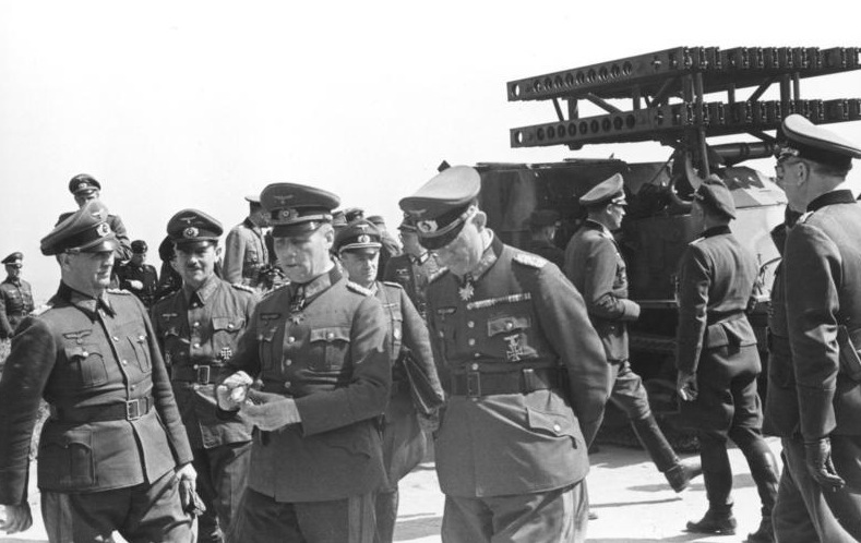 Riva-Bella, Waffenvorf¸hrung Panzerwerfer, Rommel