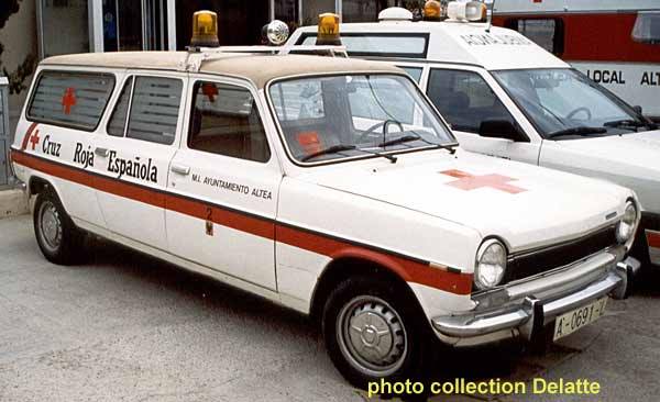 Simca 1100 Ambulance a
