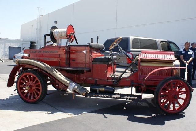 1911 Delahaye Fire Truck outfitted by carrosserie et de charronnage paris