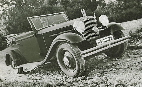 1930 Hansa Konsul en cabriolet