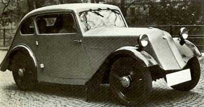 1931 Hansa 500 L3- the first model produced after the Borgward-Goliath takeover