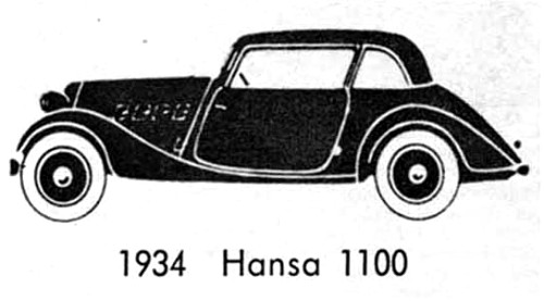 1934 hansa 1100