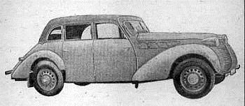 1940 Borgward Hansa 2300 (6 cyl, 2247cm3, 55 KM)