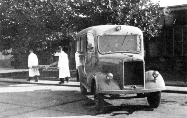 1950 Borgward b1000-krankenwagen