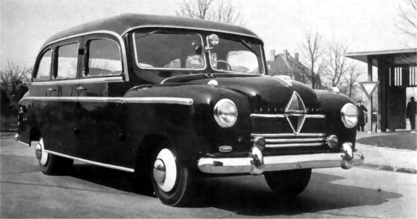 1950 Borgward pullmann-kleinbus