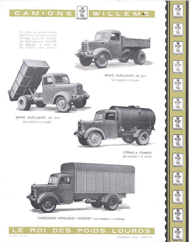 1951 Willeme S10-10-Ton-Truck-Sales-Brochure c