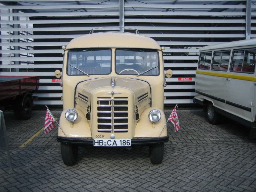 1953 Borgward b1500-busje