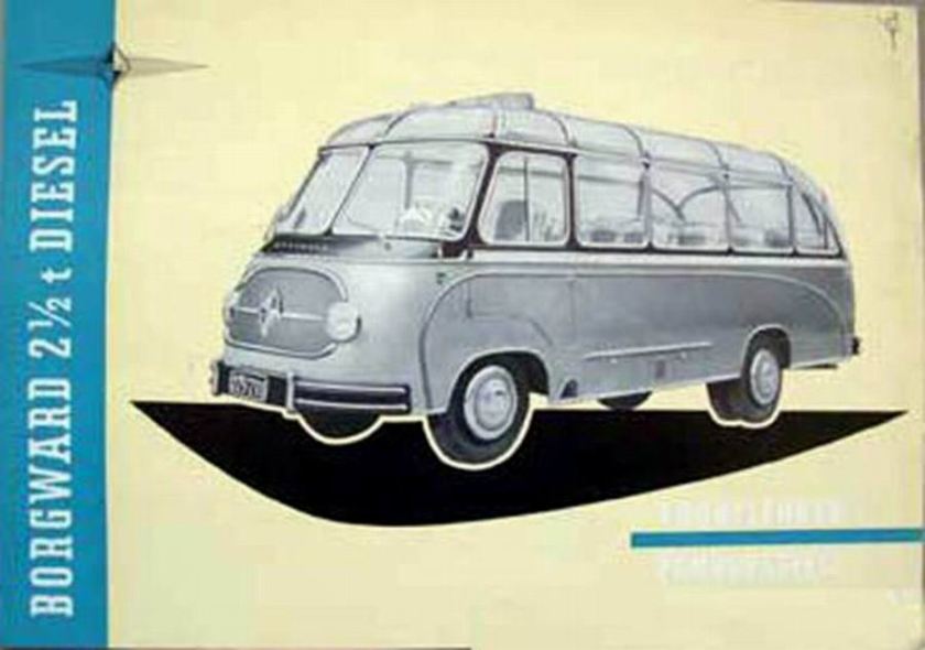 1954 Borgward 2,5 Diesel Bus