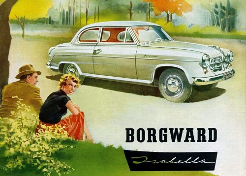1954 Borgward Isabella ad