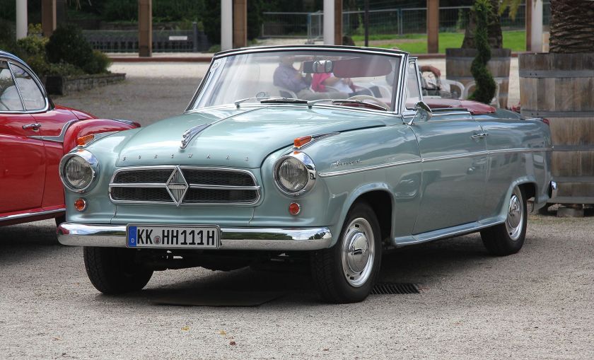 1955-61 Borgward Isabella Cabriolet von Deutsch