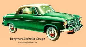 1955 Borgward Isabella Coupe ad