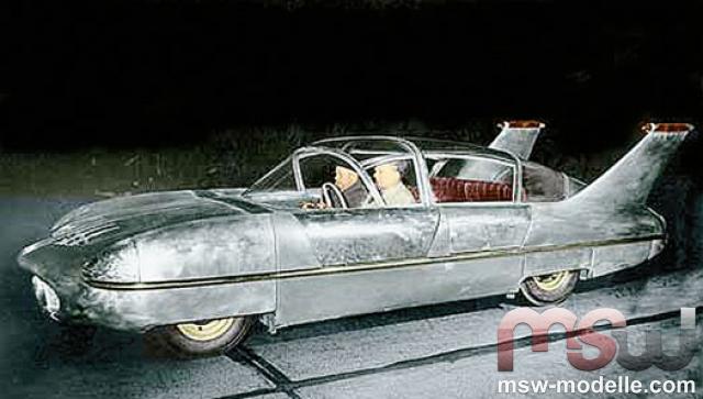 1955 Borgward Traumwagen in aluminium by Premium ClassiXXs