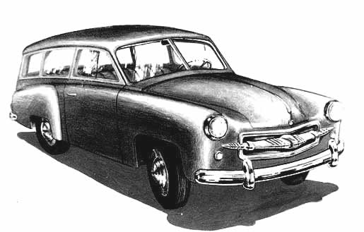 1956 Borgward Combi Argentinië ad