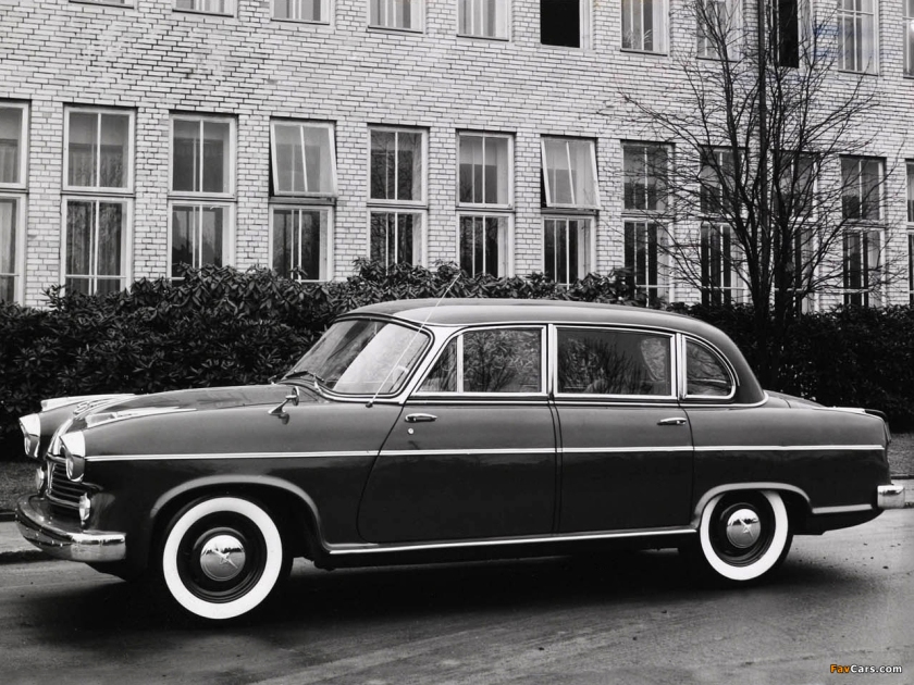 1957 borgward hansa 2400 limousine