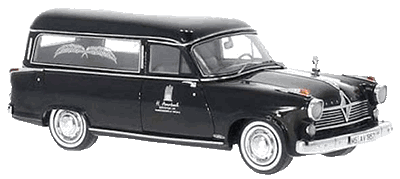 1957 Borgward Hansa 2400 Rappold Hearse NEW
