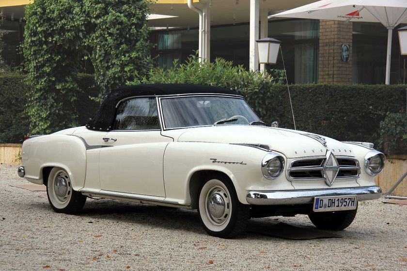 1957 Borgward Isabella Coupé, umgebaut zum Cabriolet