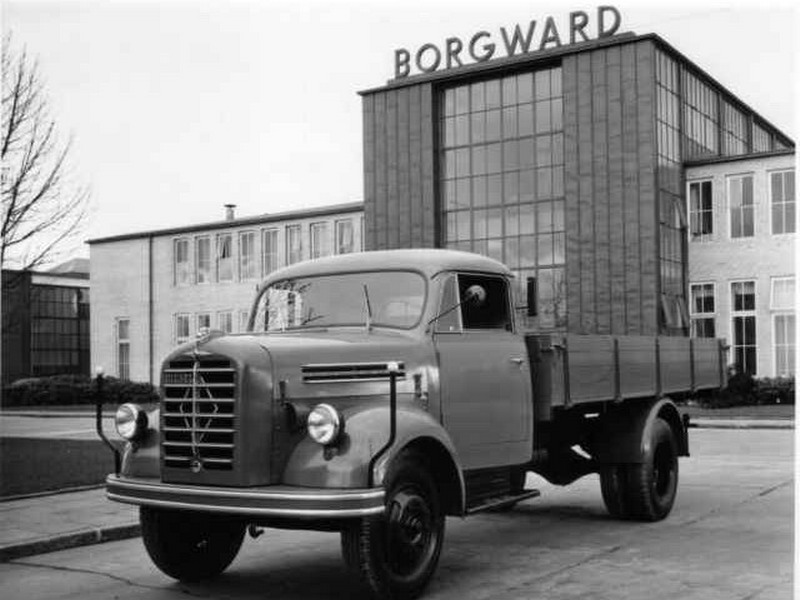 1957 Borgward voor fabriek