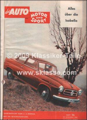 1958 Auto Motor Sport