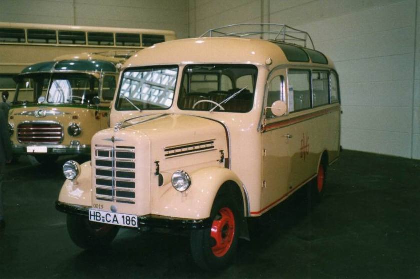 1958 Borgward Bus der Bremer Verkehrsbetriebe