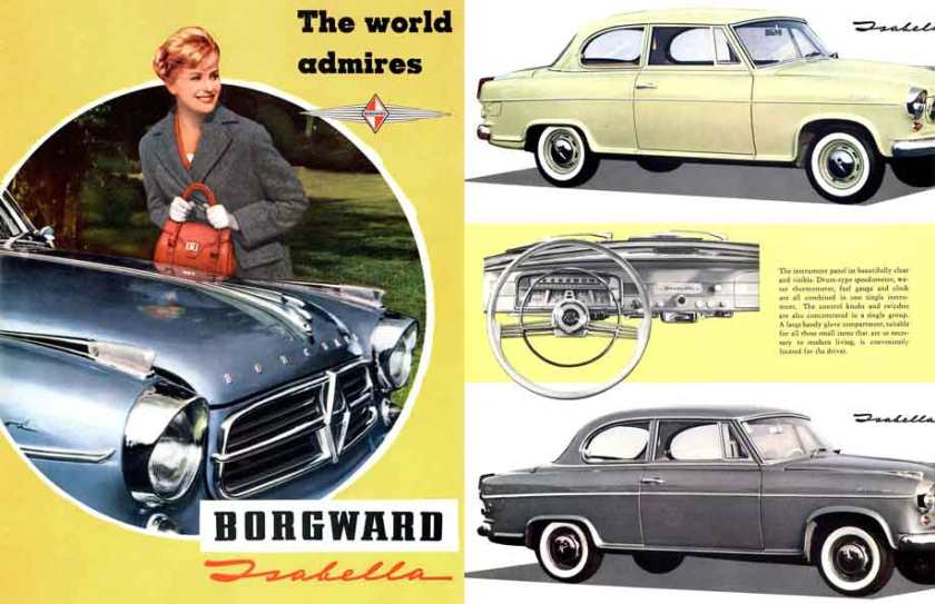 1959 Borgward Isabella (c1959) - The World Admires