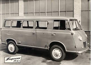1960 Goliath Express 1100. Goliath, part of the German group Borgward