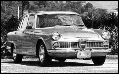 1964 FNM 2000 (R4 cyl, 1975 cc, 95 bhp)