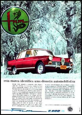 1968 FNM anuncio