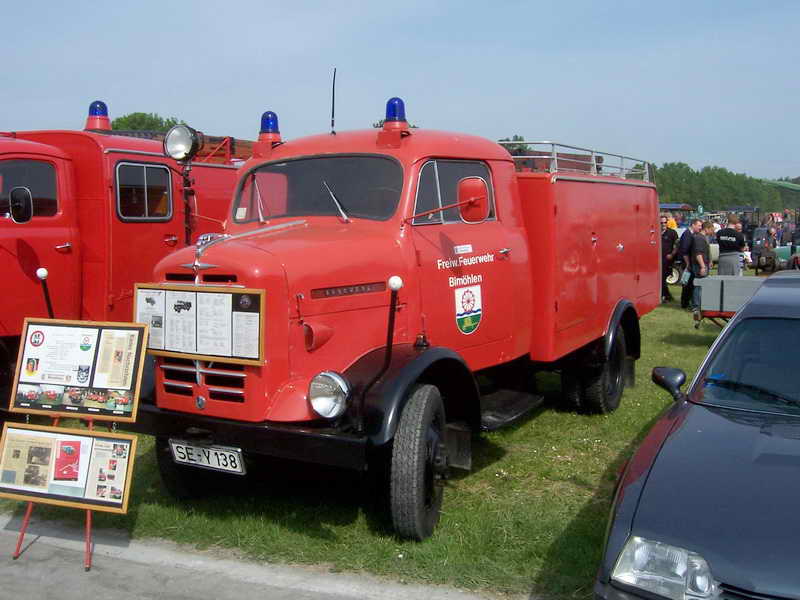 Borgward brandweerwagen