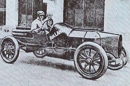 1910 Lancia di Billy Knipper, vittoriosa nel Tiedmann Trophy (1910)