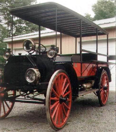 1912 international highwheel Peddlerswagon