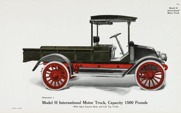 1917 Model H International Motor Truck