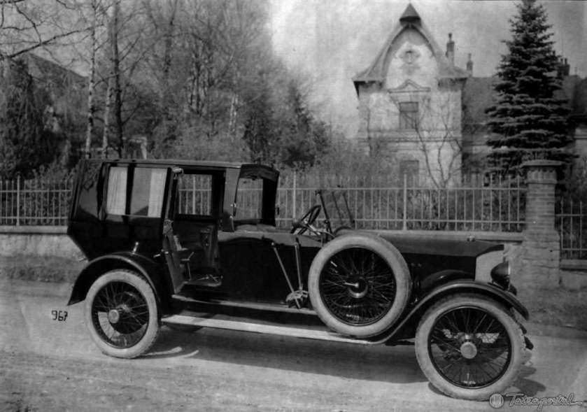 1917 Tatra 20 Nesselsdorfer Wagenbau-Fabriksgesellschaft type N or later known as Tatra 20