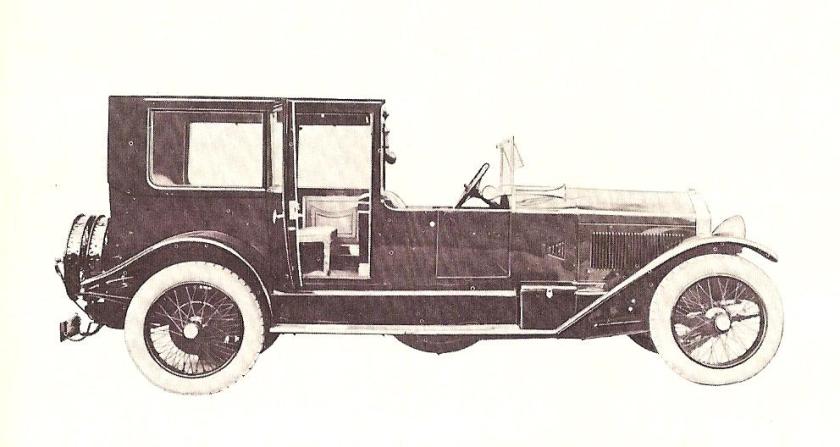 1922-25 Lancia Trikappa coupé de ville
