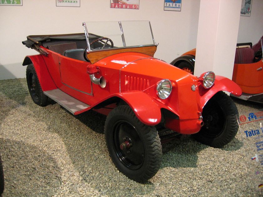 1923 Tatra T11 cabrio red