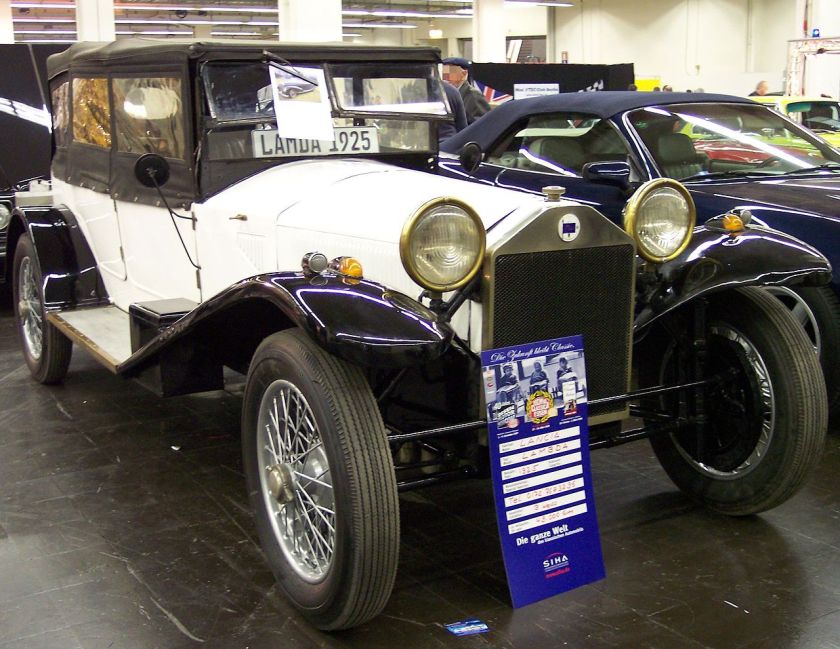 1925 Lancia Lambda white vr TCE