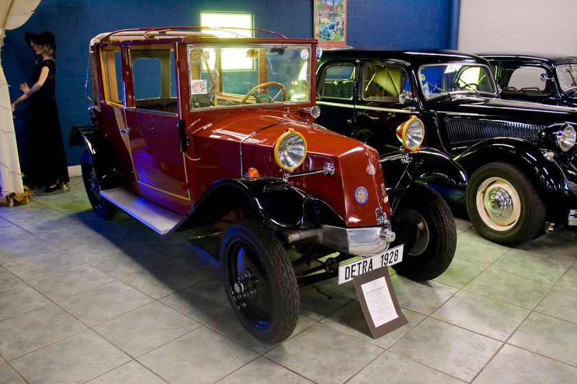 1928 Tatra Detra - a rebranded Tatra 12 assembled in Germany