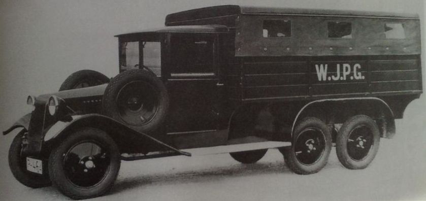 1929 Tatra T26-30, light 6×4 lorry