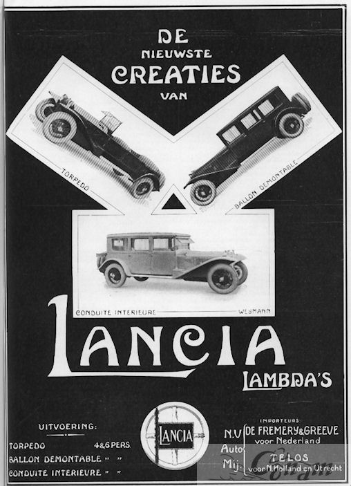 1930 lancia fremery greeve