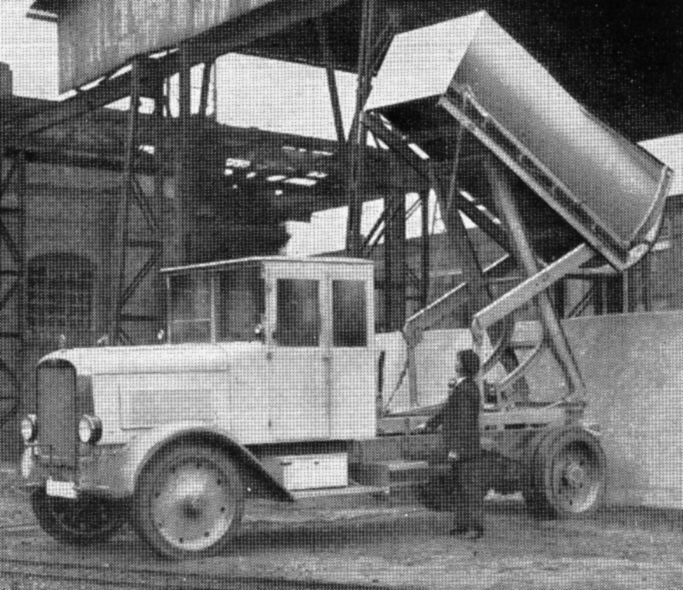1932 Lastkraftwagen_mit_Hochkipper