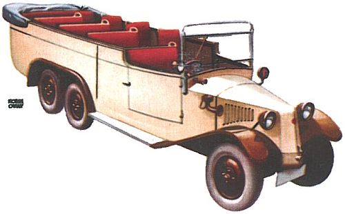 1933 Tatra 72 de 1933 Version Limousine