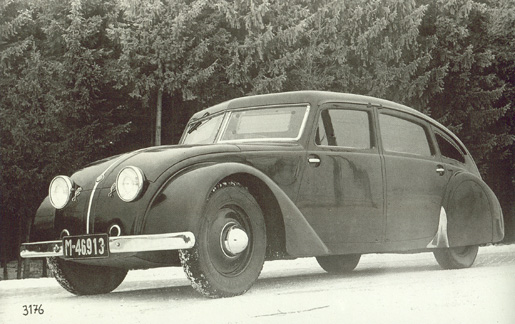1933 Tatra 77 early prototype, 1933