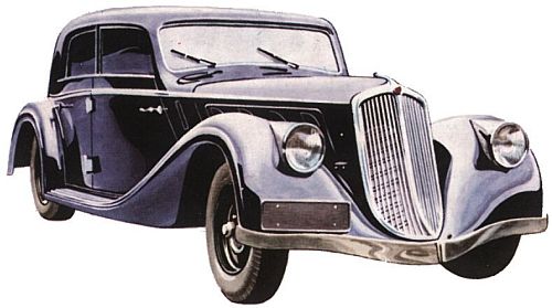 1934 Tatra T52lux