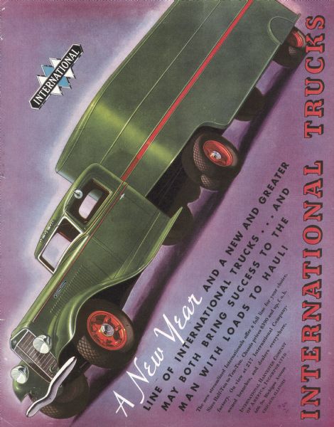 1935 International Truck Advertisement